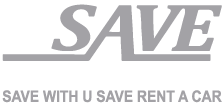 U Save Rent A Car Inverted Logo